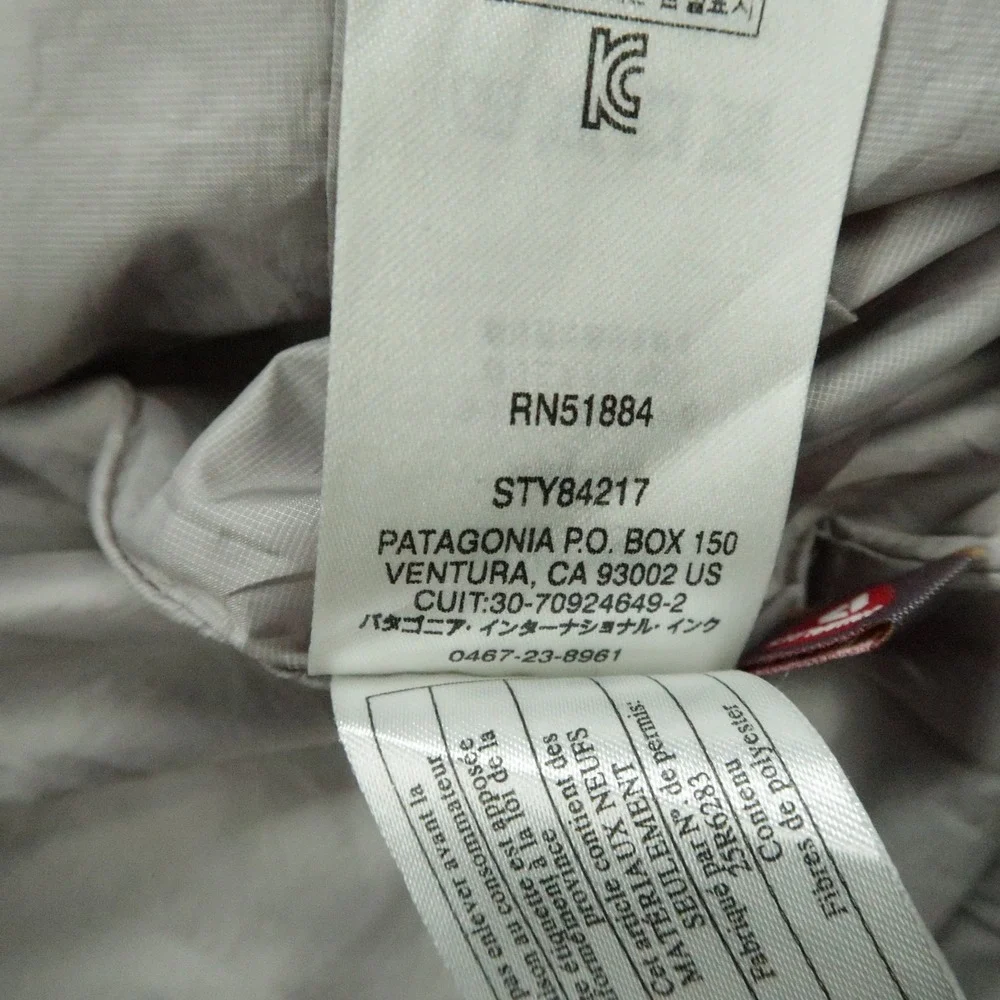 Patagonia Jacket Women Small Gray Nano Puff Full Zip Pockets Quilted Primaloft *